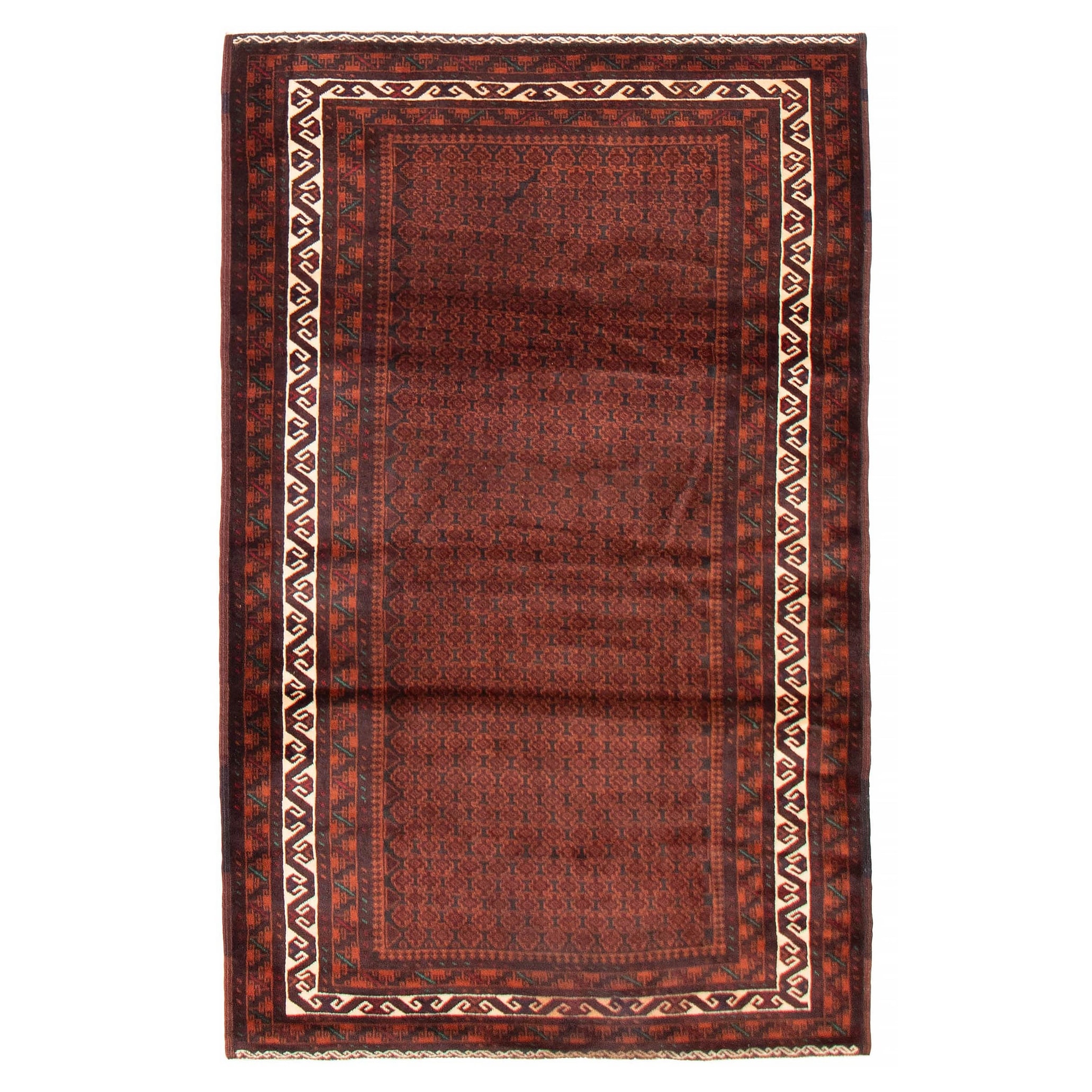 Teimani Brown Rug 4'1" x 6'5" - 4'1 x 6'5