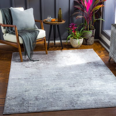 Livabliss Arduin Modern Industrial Polyester Area Rug