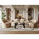 preview thumbnail 53 of 80, 34" Wide 2 Set Velvet/ Boucle Barrel Swivel Chair