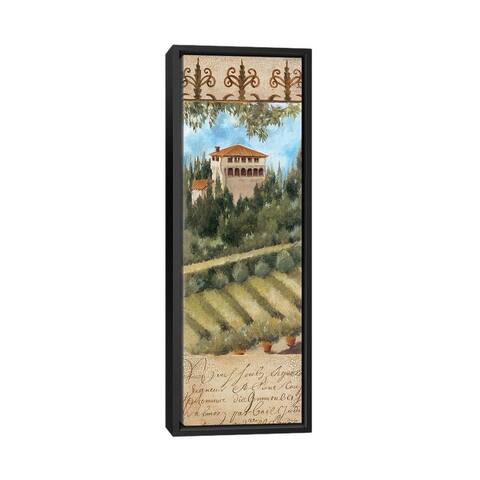 iCanvas "Tuscany Villa II" by Liz Jardine Framed Canvas Print