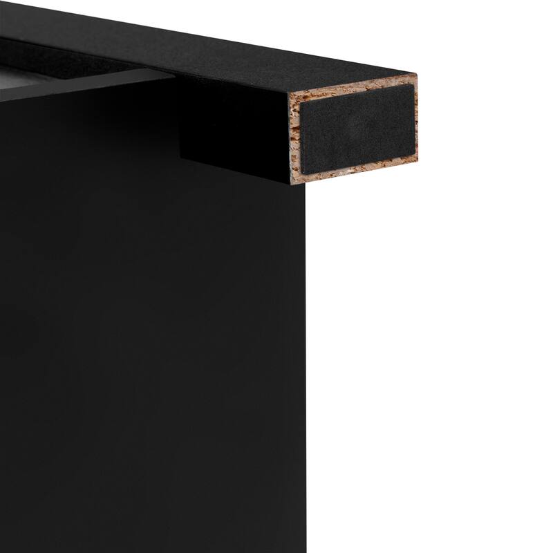 Sideboard Buffet Cabinet with Sliding Barn Doors & Open Shelf, Coffee Bar Storage Cabinet with Mesh Doors & Adjustable Shelf