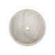 preview thumbnail 4 of 2, Eden Bath Echo Bowl Shaped Vessel Sink - Honed Guanxi White Marble
