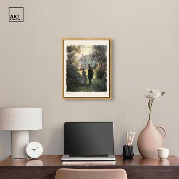 Pride and Prejudice Scene Canvas by Art Remedy