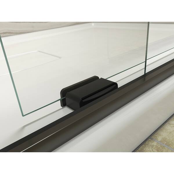 Shop Kohler K 706008 L Levity 74 High X 47 5 8 Wide Sliding Frameless Overstock 17224817 Anodized Dark Bronze