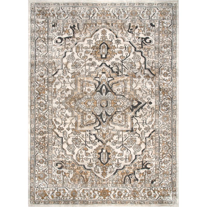 Nuloom Darcie Traditional Medallion Area Rug