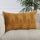 preview thumbnail 6 of 25, Drancy Velvet Chevron Lumbar Pillow