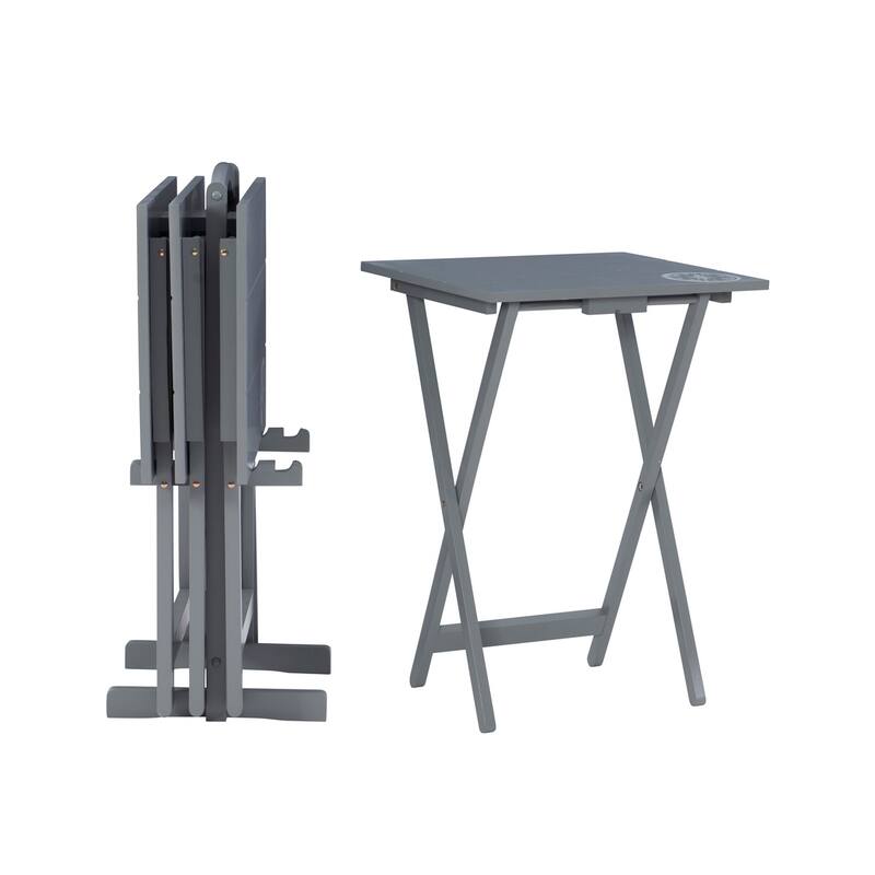 Opal Compass TV Tray Table Set