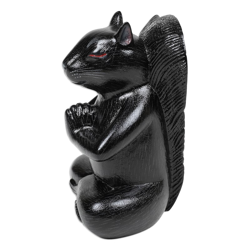 Novica Handmade Prudent Apprentice At Night Wood Statuette