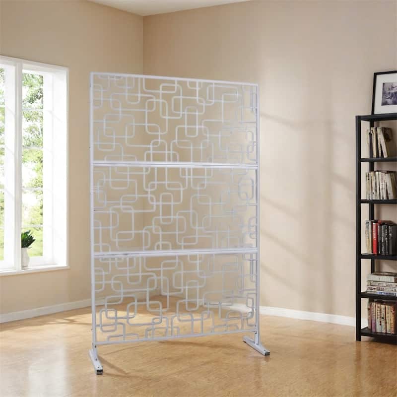 Outdoor & Indoor Freestanding Privacy Screen Privacy Screen 76"H×48"W