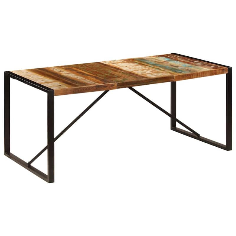 vidaXL Dining Table Kitchen Dining Room Table Furniture for Breakfast Dinner