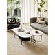 preview thumbnail 4 of 4, Living Room Coffee Table Office Table Dining Table with Metal Legs Storage Table Center Table Game Table Accent Table