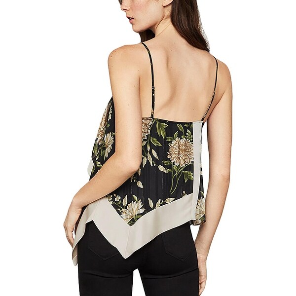 bcbg metallic top