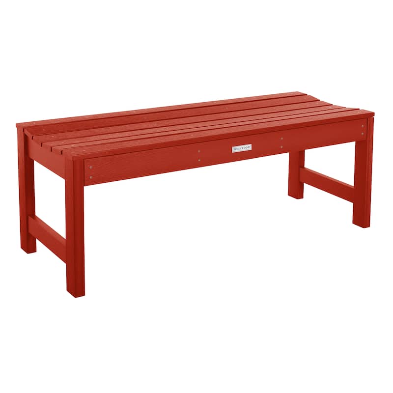HIGHWOOD Lehigh 4-foot Picnic Bench - Rustic Red
