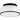 Progress Lighting Parkhurst Collection Two-Light Matte Black New Traditional 11-1 4" Flush Mount Light