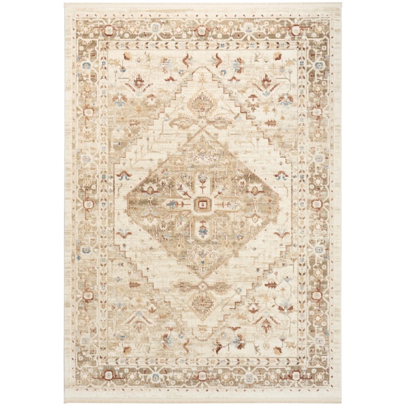 Nourison Pardis Indoor only Blue Persian Area Rug