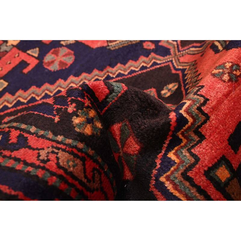 ECARPETGALLERY Hand-knotted Konya Anatolian Black Wool Rug - 4'2 x 8'0