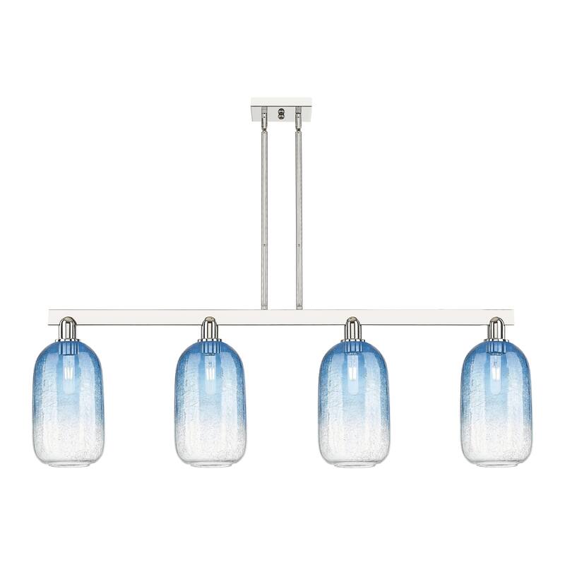 Innovations Lighting Urban Downtown - Brookhaven Cloche - 4 Light 48" Stem Hung Island Light