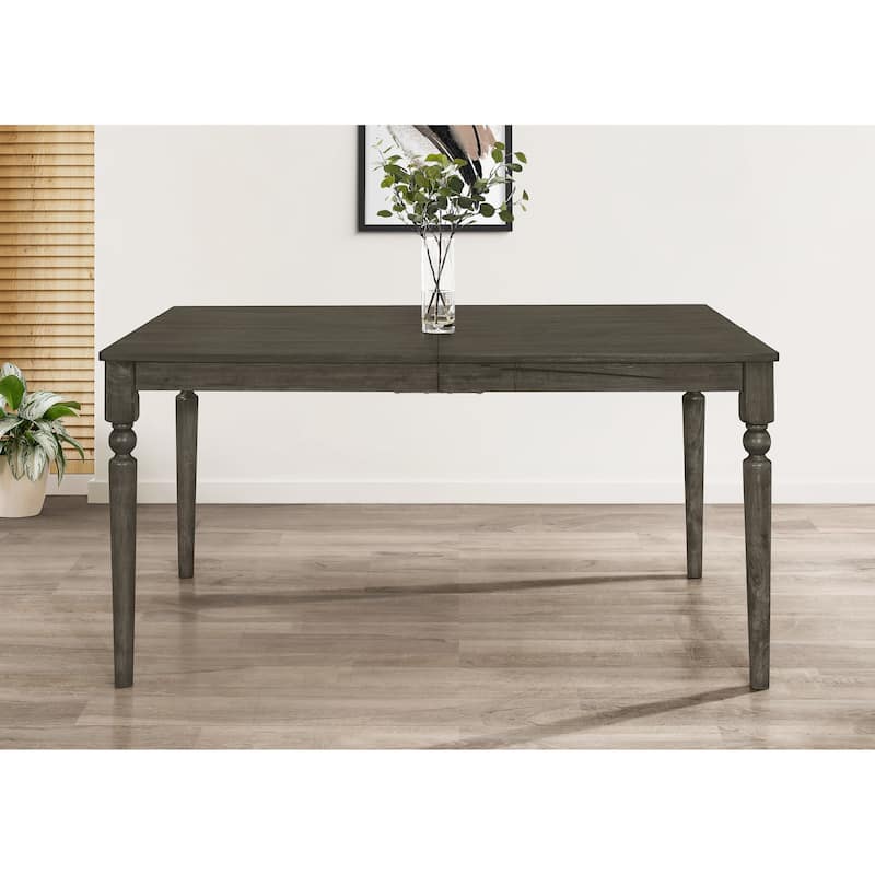 Franklin 7-pieces Dining Table and Chair - Table Only - Taupe