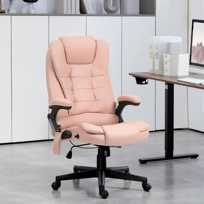6 Point Vibrating Massage Office Chair with Heat