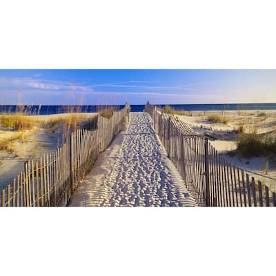 Beach Walk Indoor/Outdoor Art - Multi-color