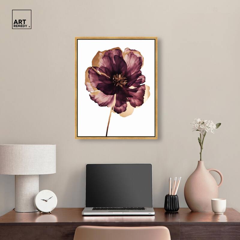Lilac Blooming I Canvas by Art Remedy
