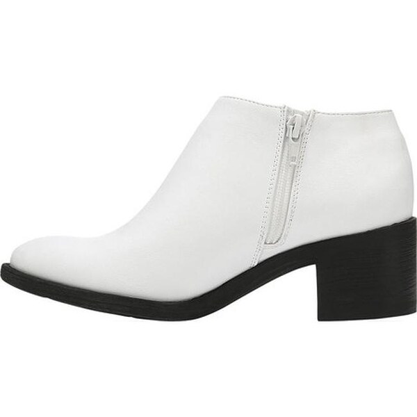 carlos santana white booties