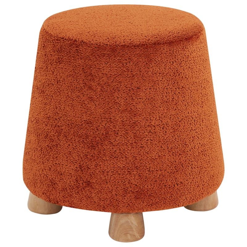 SAFAVIEH Couture Denison Round Chenille Ottoman