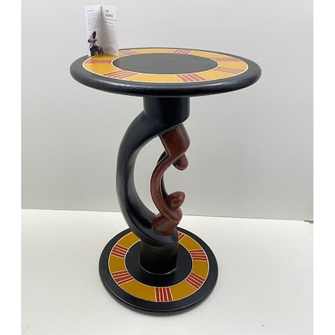 Hand-Finished Mother & Child Love Table (Ghana)