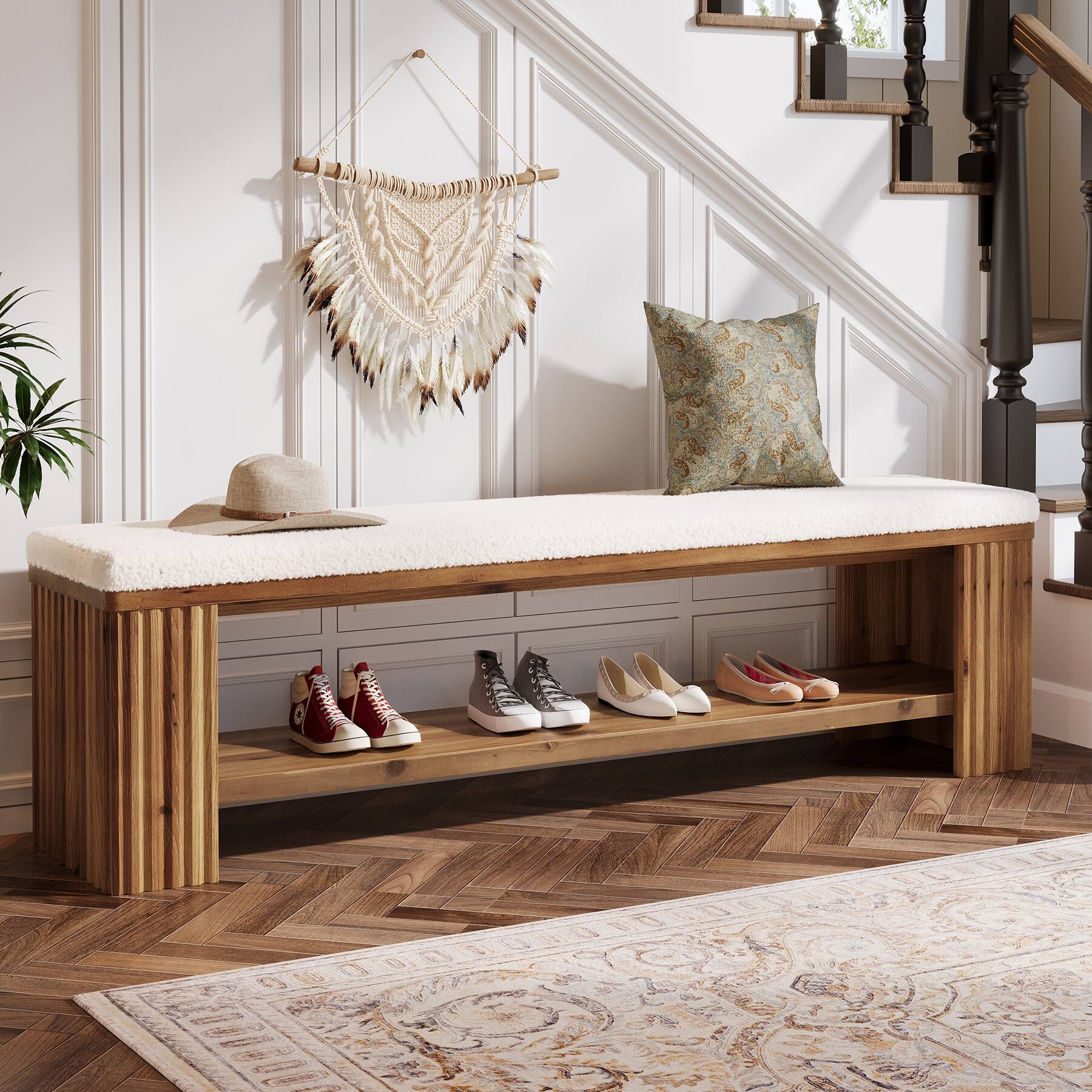 Option White&Rustic Brown