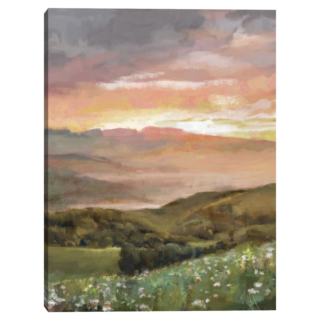Amber Sunrise by Studio Arts Canvas Art Print