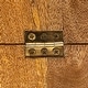 preview thumbnail 12 of 13, Mango Wood and Stainless Steel Folding Cheese and Serving Board - 26.0"L x 23.5"W x 1.0"H