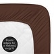 preview thumbnail 4 of 4, Sweet Jojo Designs Chocolate Brown Boy Fitted Mini Portable Crib Sheet Horseshoe Print for Western Cowboy Wild West Southern