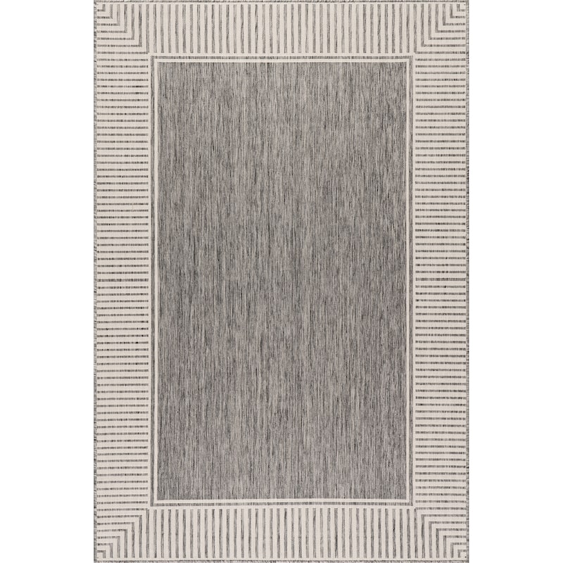 Nuloom Leah Classic Bordered Indoor/Outdoor Area Rug