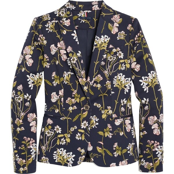 tommy hilfiger floral blazer