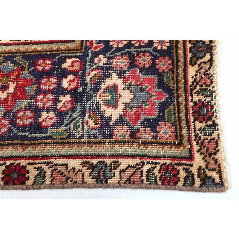 ECARPETGALLERY Hand-knotted Antalya Vintage Red Wool Rug - 6'5 x 9'9