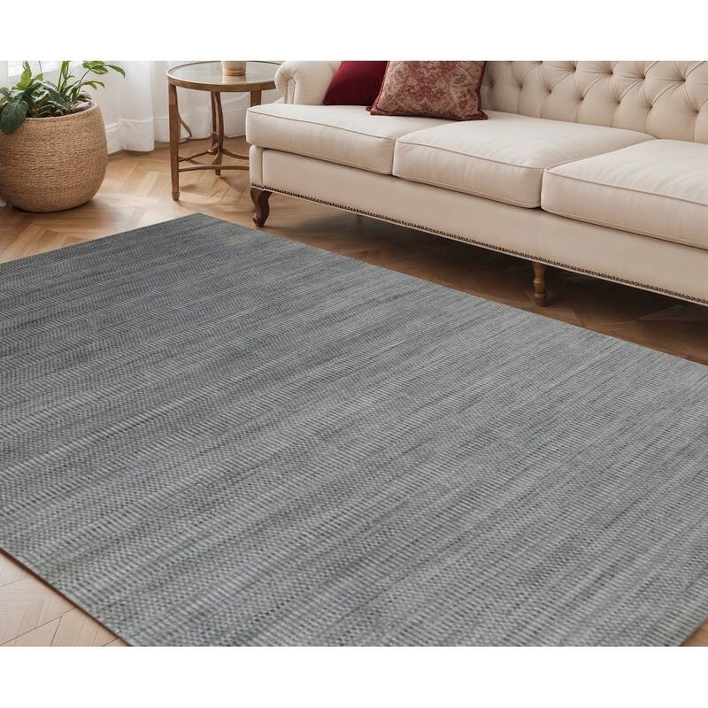 HomeRoots Striped Transitional Rectangle Area Rug - 96.00 in. x 60.00 in.  x 0.35 in.
