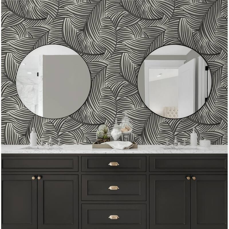 Seabrook Designs Kendari Non-Woven Unpasted Wallpaper