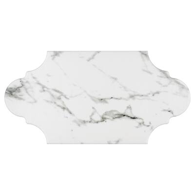 Merola Tile Timeless Provenzal Calacatta 6.25" x 12.75" Porcelain Floor and Wall Tile