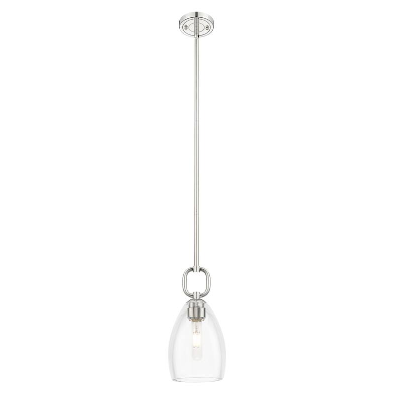 Innovations Lighting 485-1S-G485-6CL Hudson 6" Wide Mini Pendant with