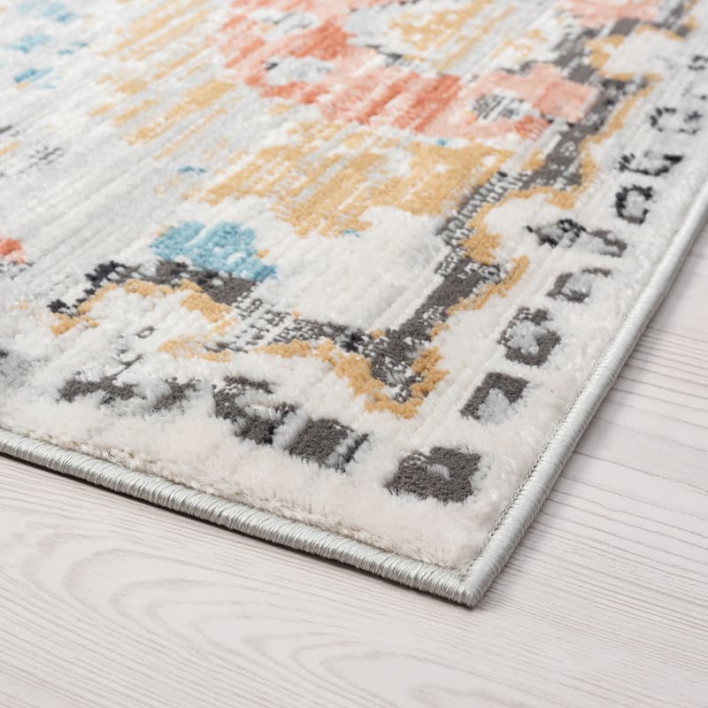 Adelle French Country Oriental Indoor Area Rug