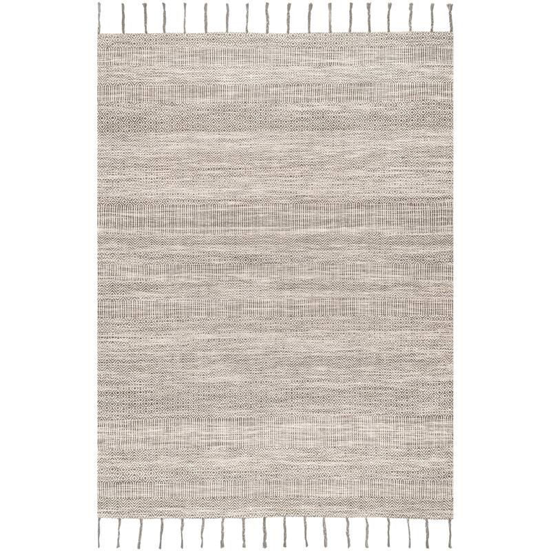 Nuloom Diem Geometric Cotton Tassel Area Rug
