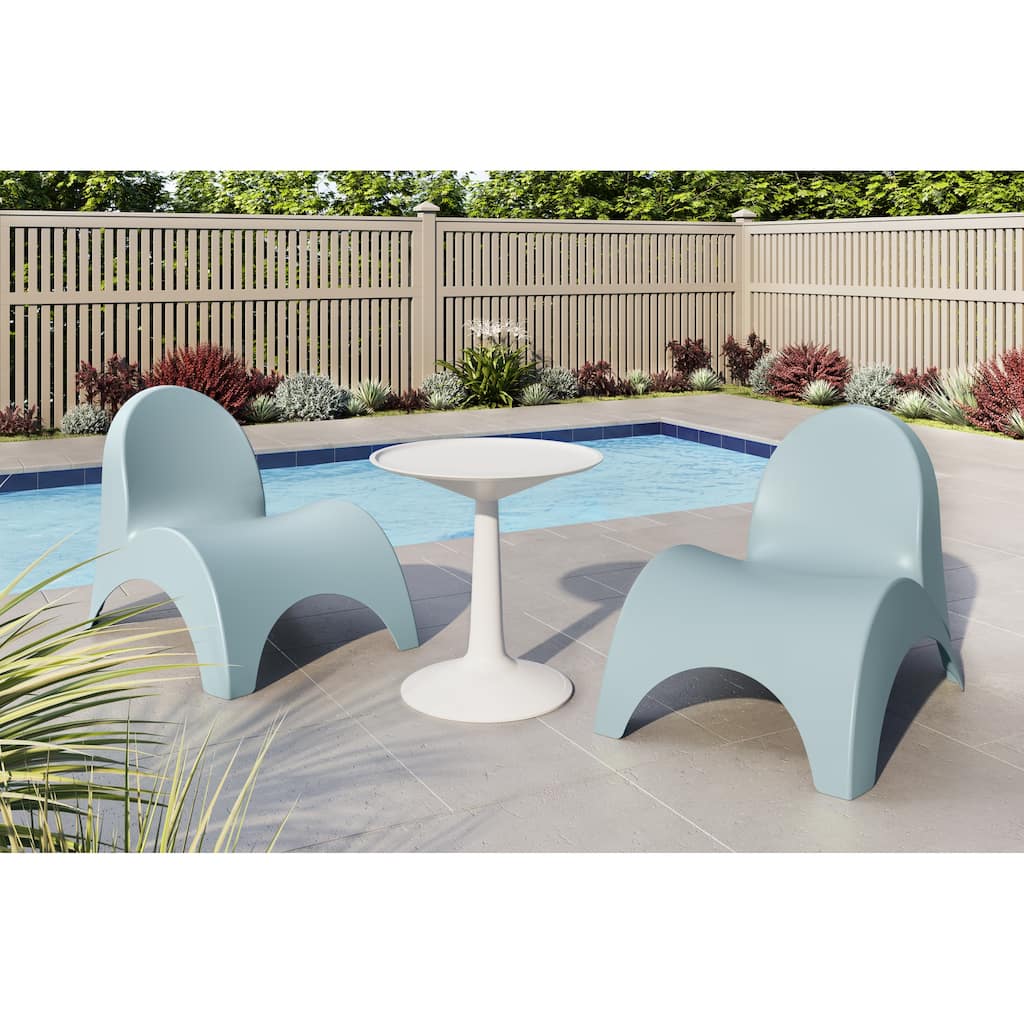 Angel Trumpet set of two Patio Chairs