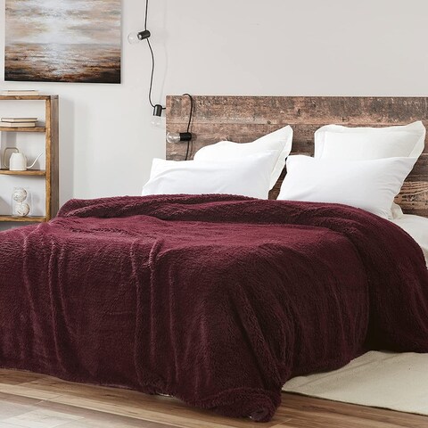 Puts This To Sleep® - Coma Inducer® Bed Blanket - Burgundy