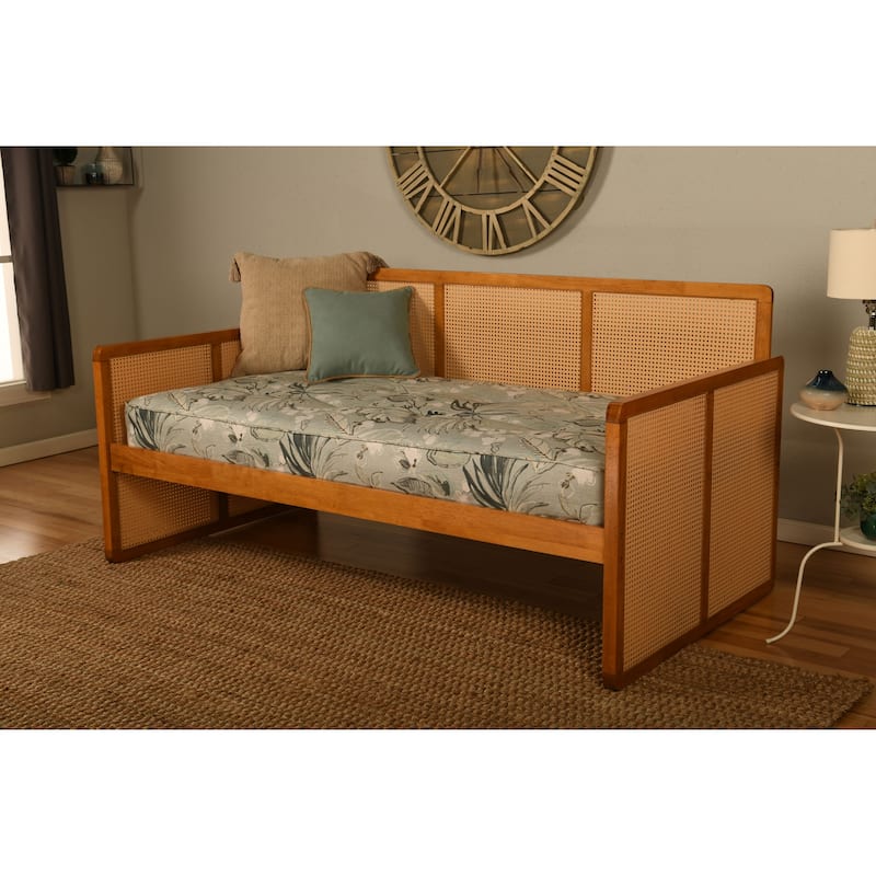 Somette Abaco Daybed in Honey Includes Mattress