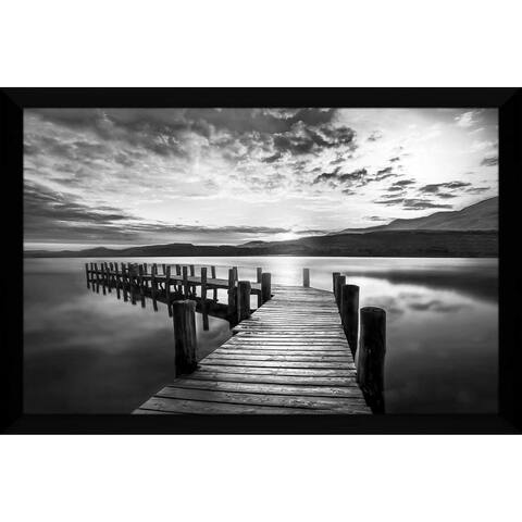 "Evening Dock" by Mike Calascibetta Print on Acrylic