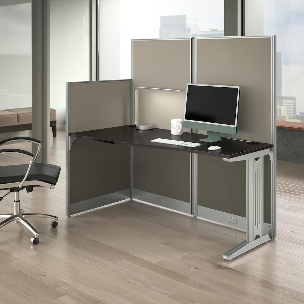 Office in an Hour 65W Cubicle Workstation by Bush Business Furniture