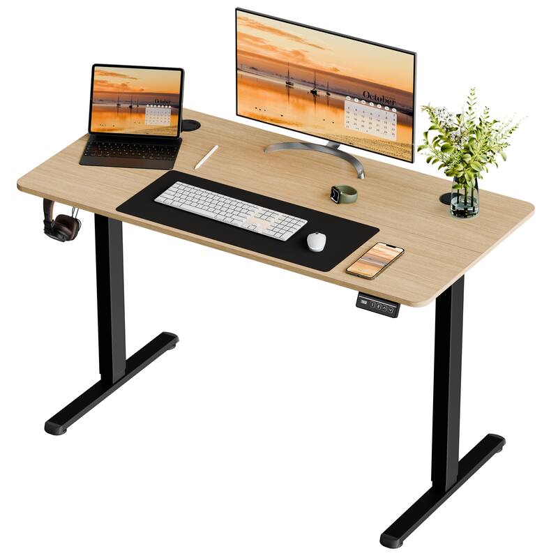 Futzca Height Adjustable Electric Standing Desk, Computer Office Desk