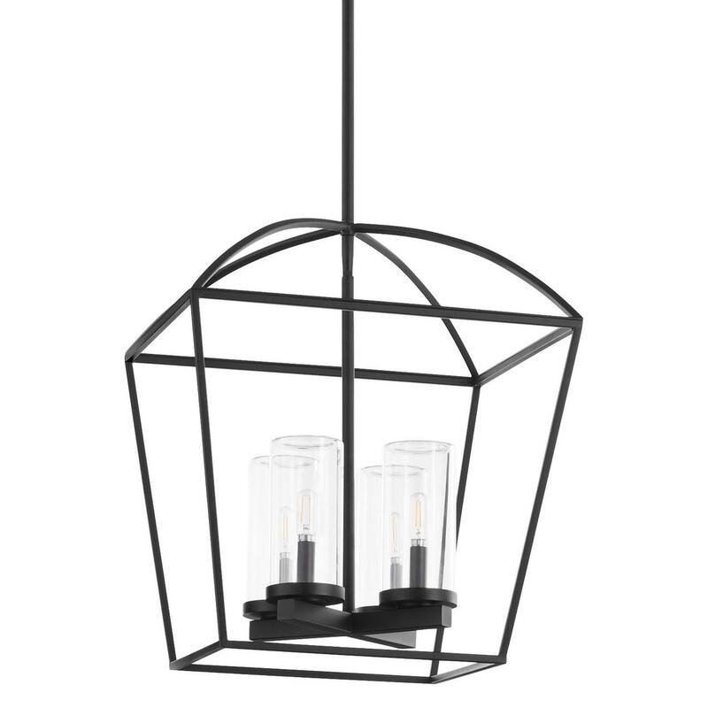 Quorum International 71-4 Odeon 4 Light 19" Wide Pendant - Matte Black