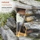 preview thumbnail 6 of 9, Alpine Corporation 41" Tall Indoor/Outdoor Rainforest Waterfall Fountain with LED Lights