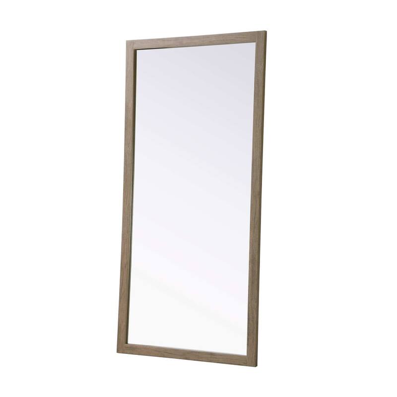 Solene Wooden Rectangle Mirror (60-72 x 36 in.)